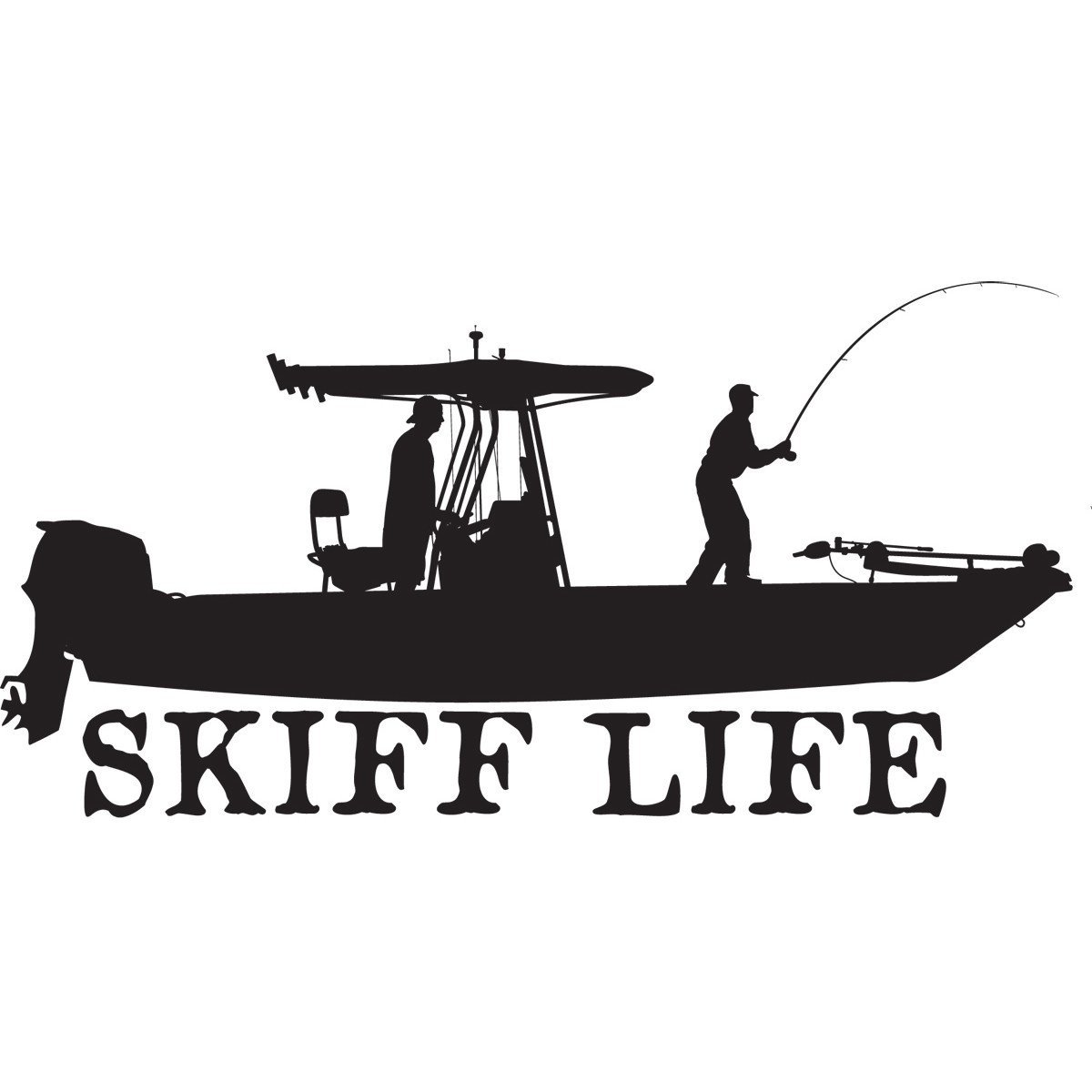 fisherman clipart skiff