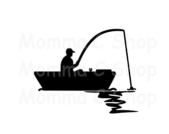 fisherman clipart skiff
