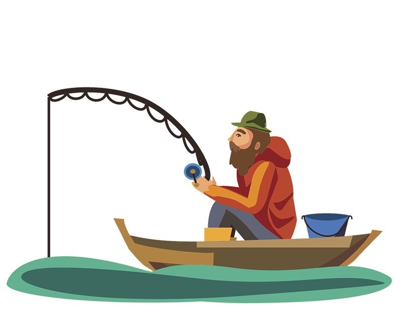 fisherman clipart tool