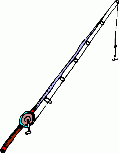 fishing clipart rod