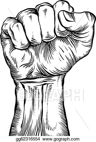 fist clipart clenched fist