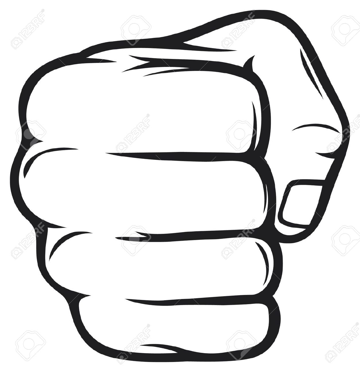 fist clipart printable
