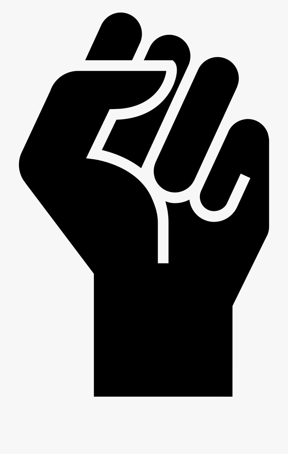 fist clipart protest