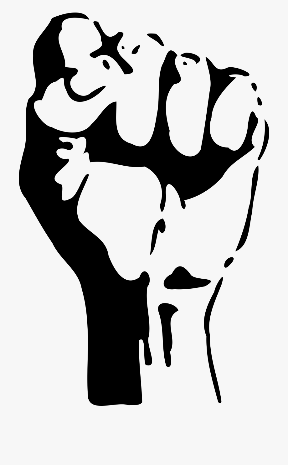microphone clipart raised fist
