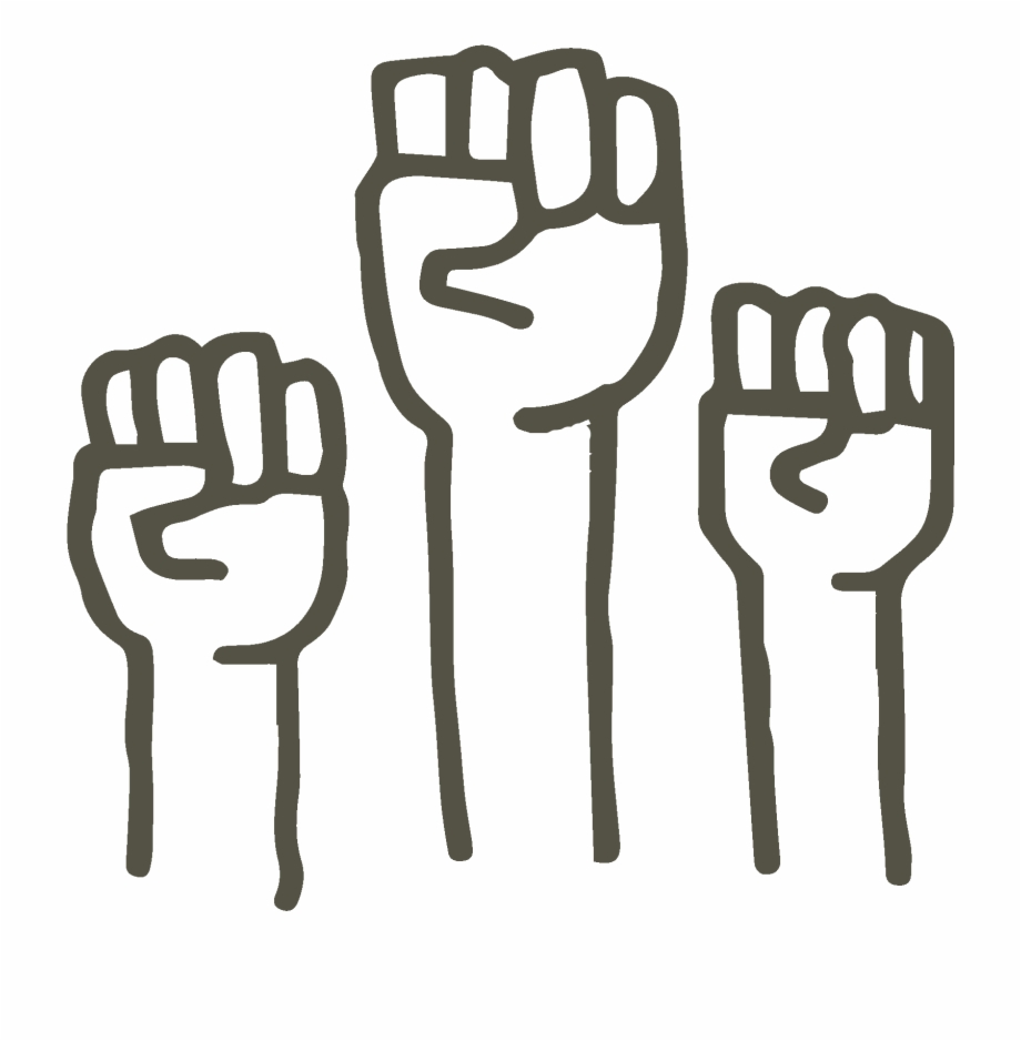 Fist clipart support. Campaign transparent background fists
