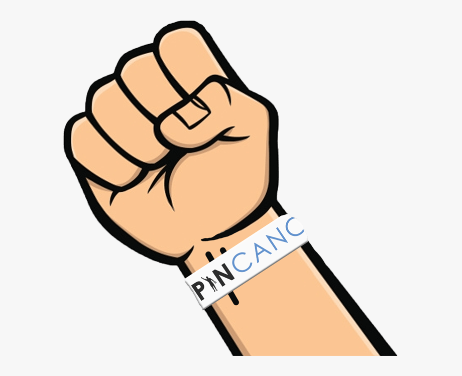 Fist clipart support. Pin cancer wrestling hand