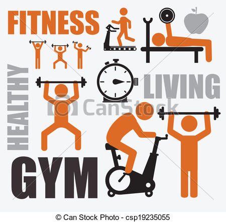 fitness clipart fitness club