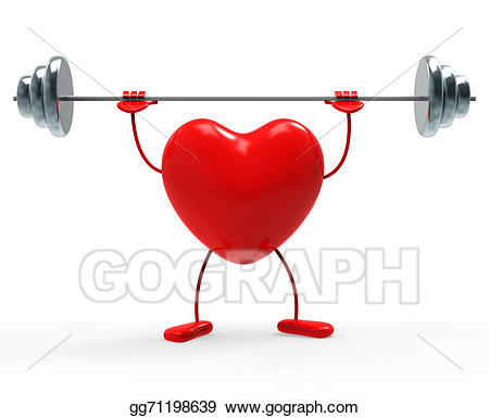 fitness clipart heart