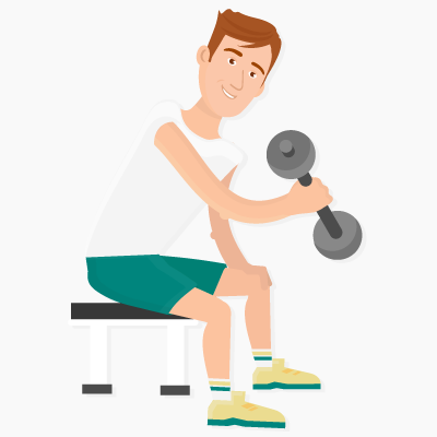 fitness clipart interval training