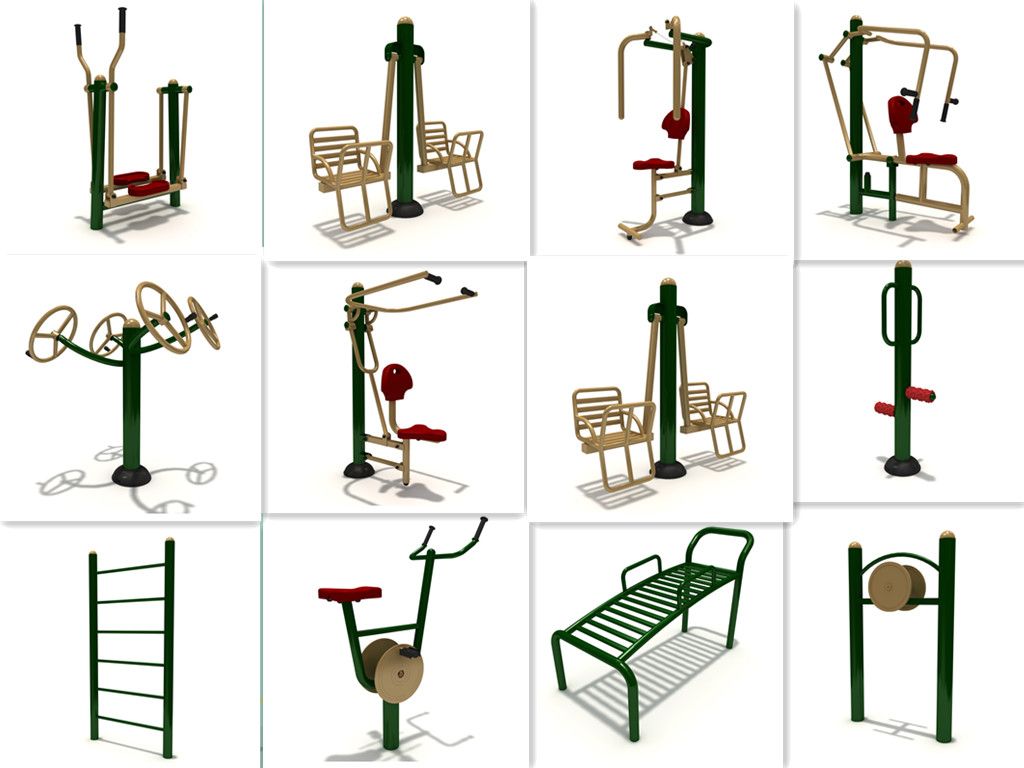 China manufacturer machine exercise. Fitness clipart outdoor fitness