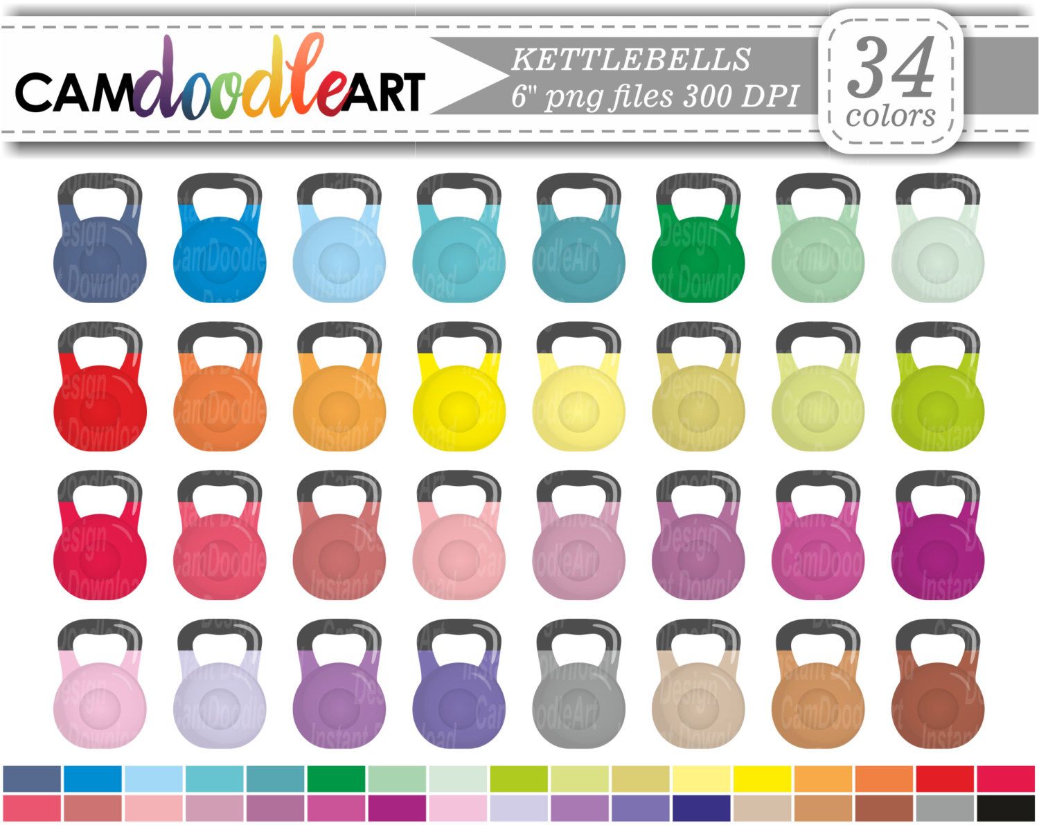 kettlebell clipart tools