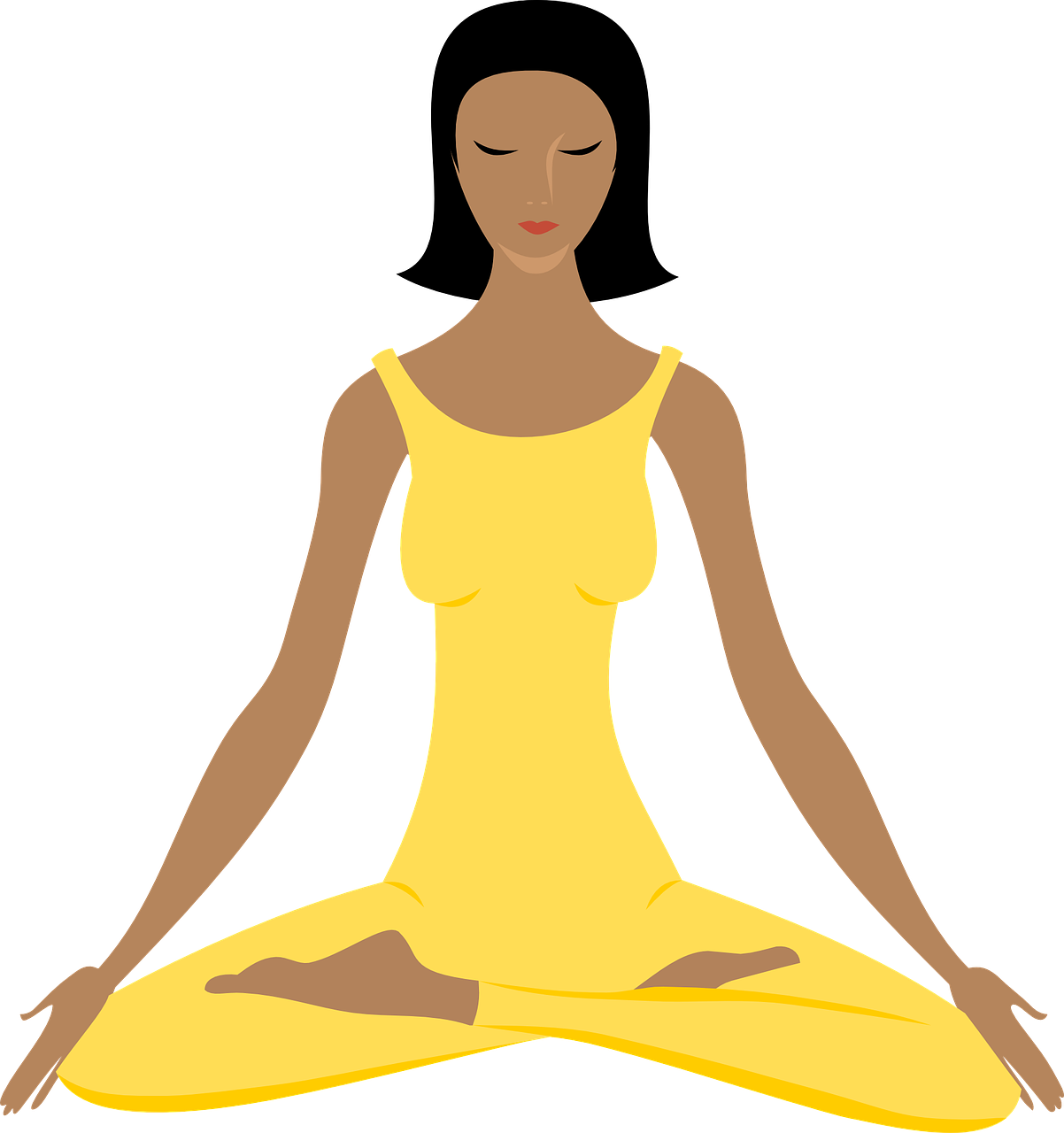 Yoga female exercise png. Fitness clipart woman fitness