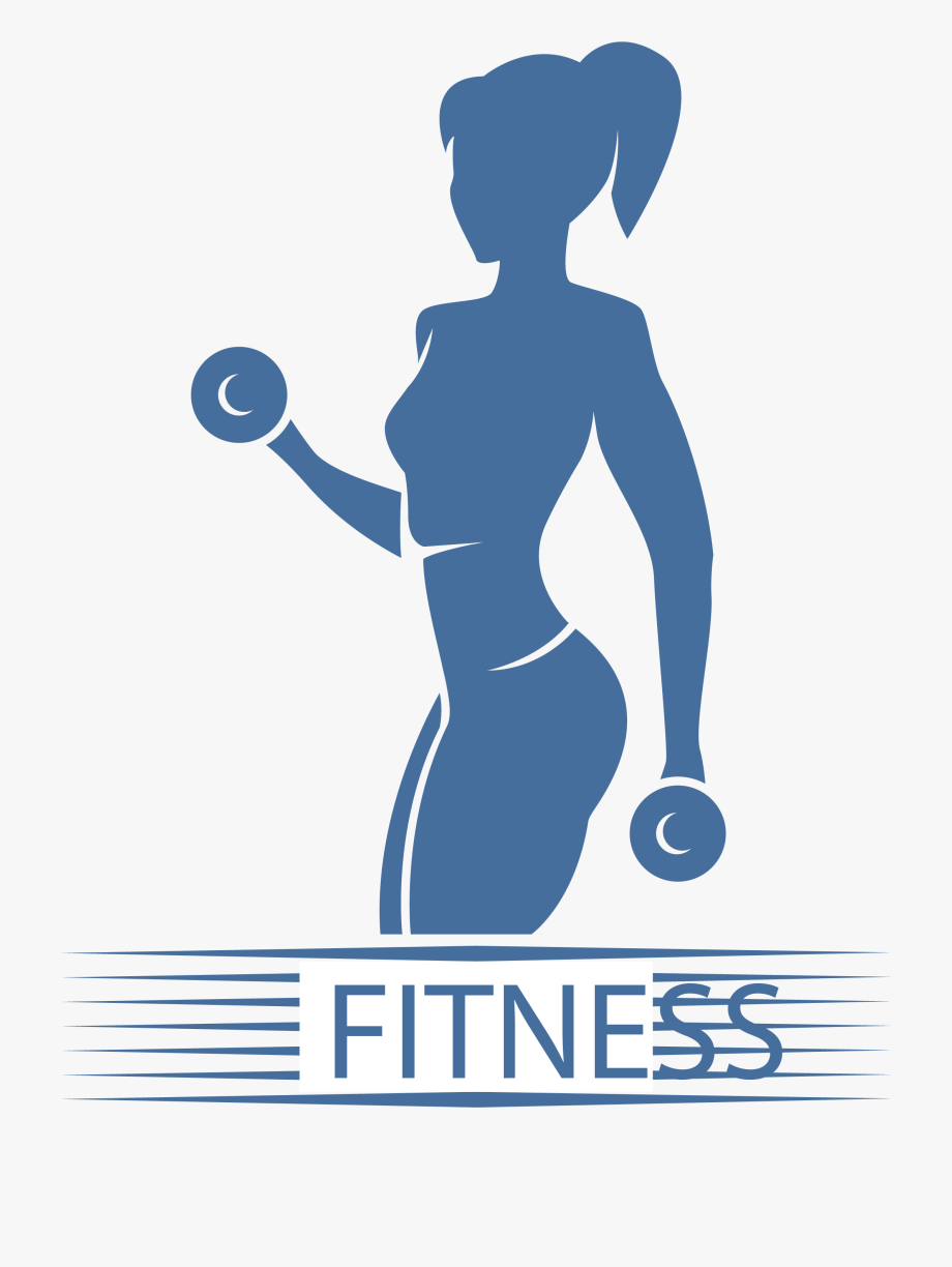 Exercise centre women icon. Fitness clipart womens fitness