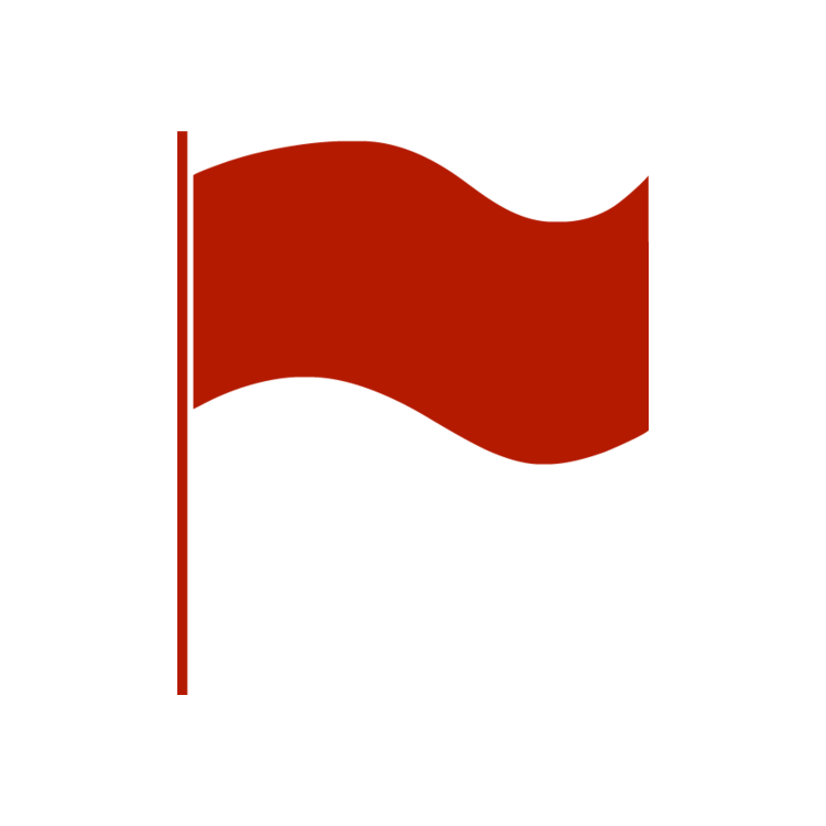 pin clipart flag