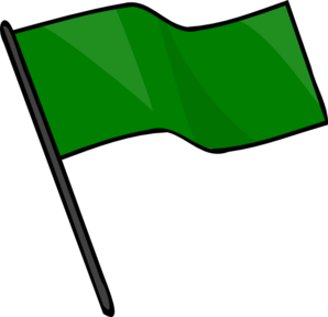 Clip art at clker. Flag clipart green