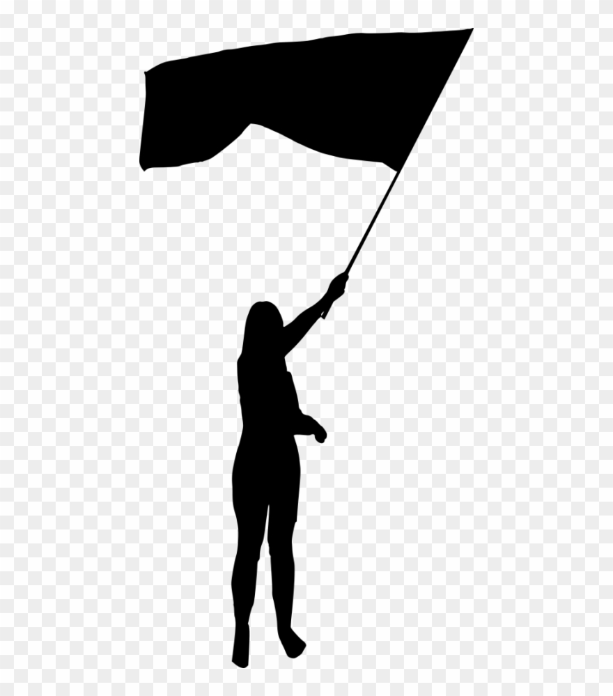 flags clipart person