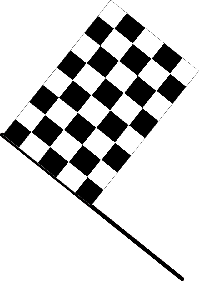 Race car clip art. Pennant clipart checkered flag