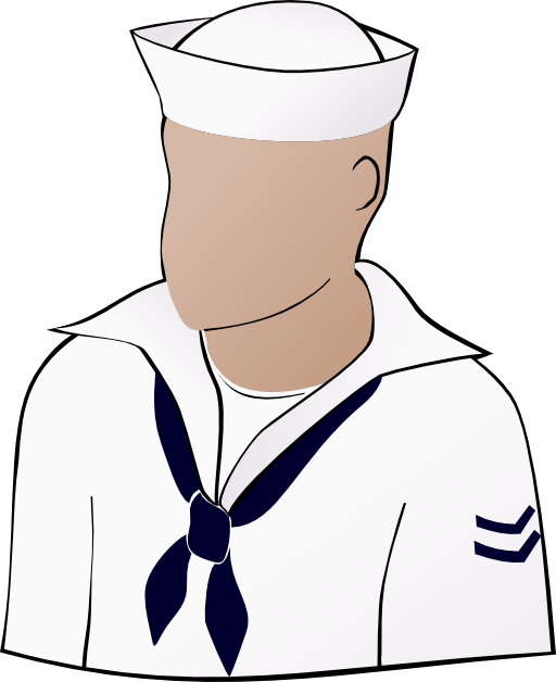 Another faceless i royalty. Sailor clipart old sailor