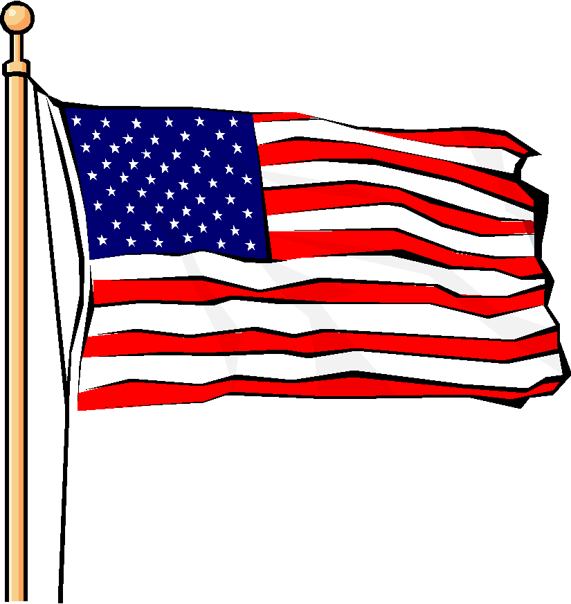 flag clipart simple