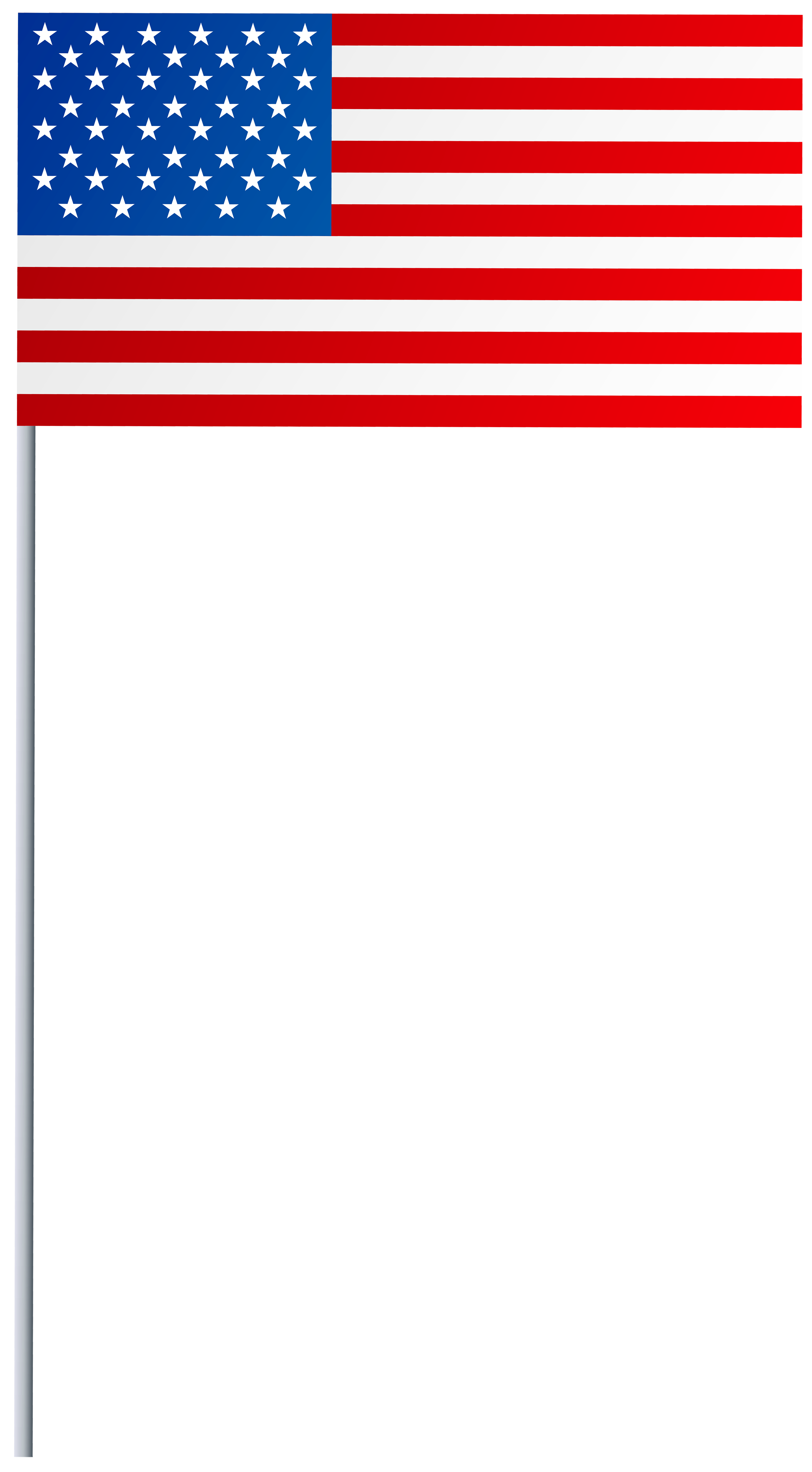 flags clipart thin red line