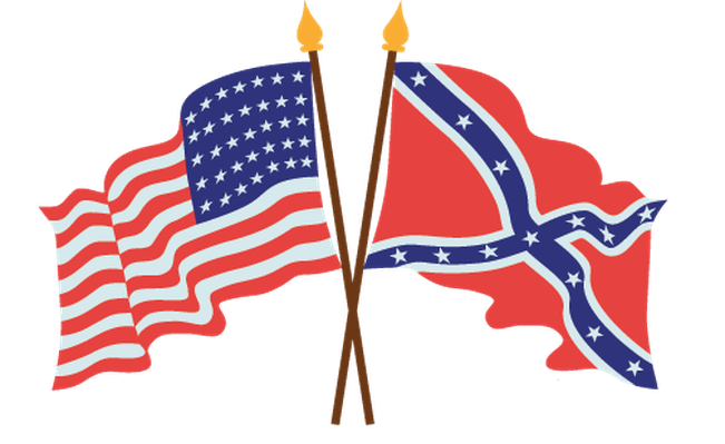 america clipart confederate states