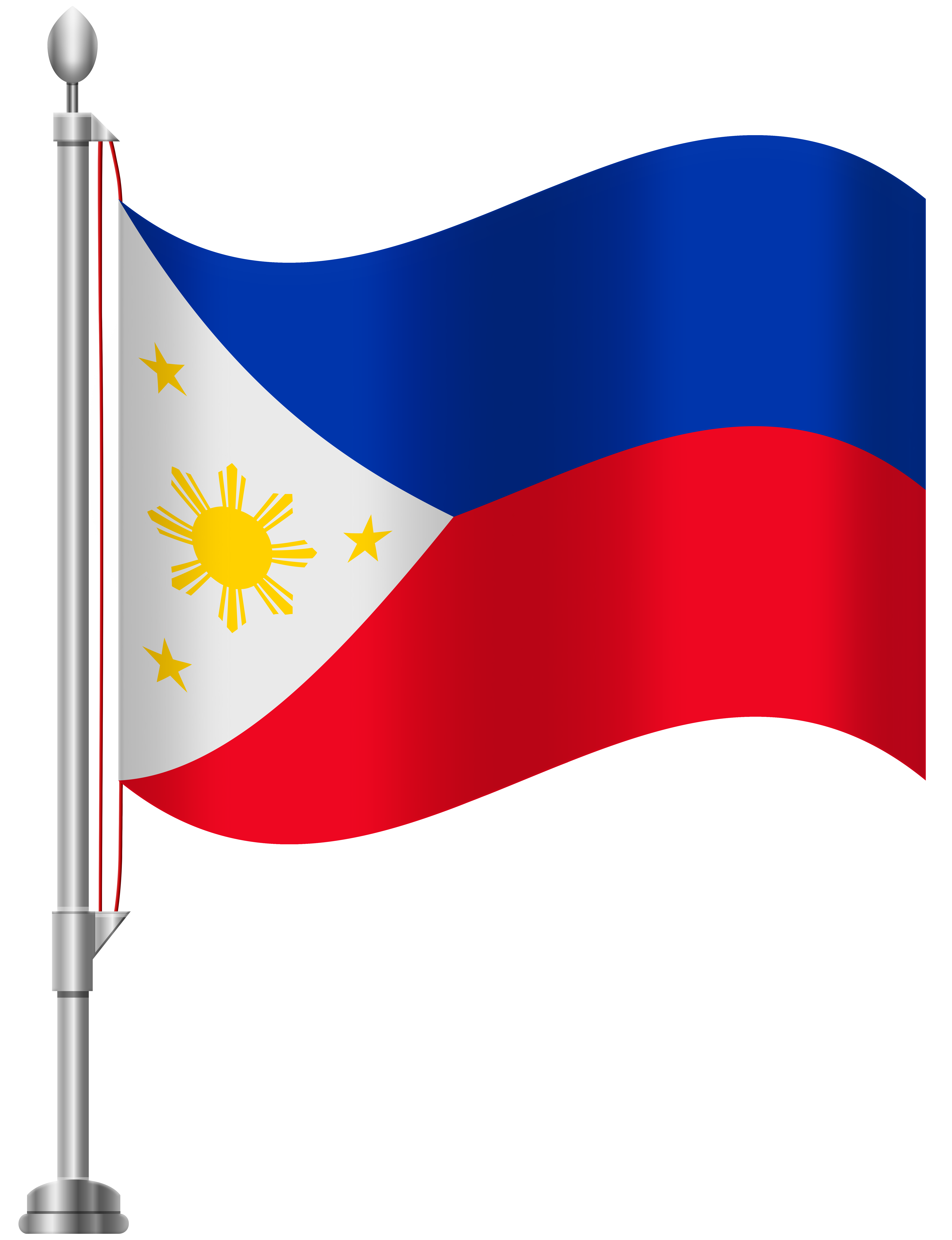 Clipart free flag. Philippines png clip art