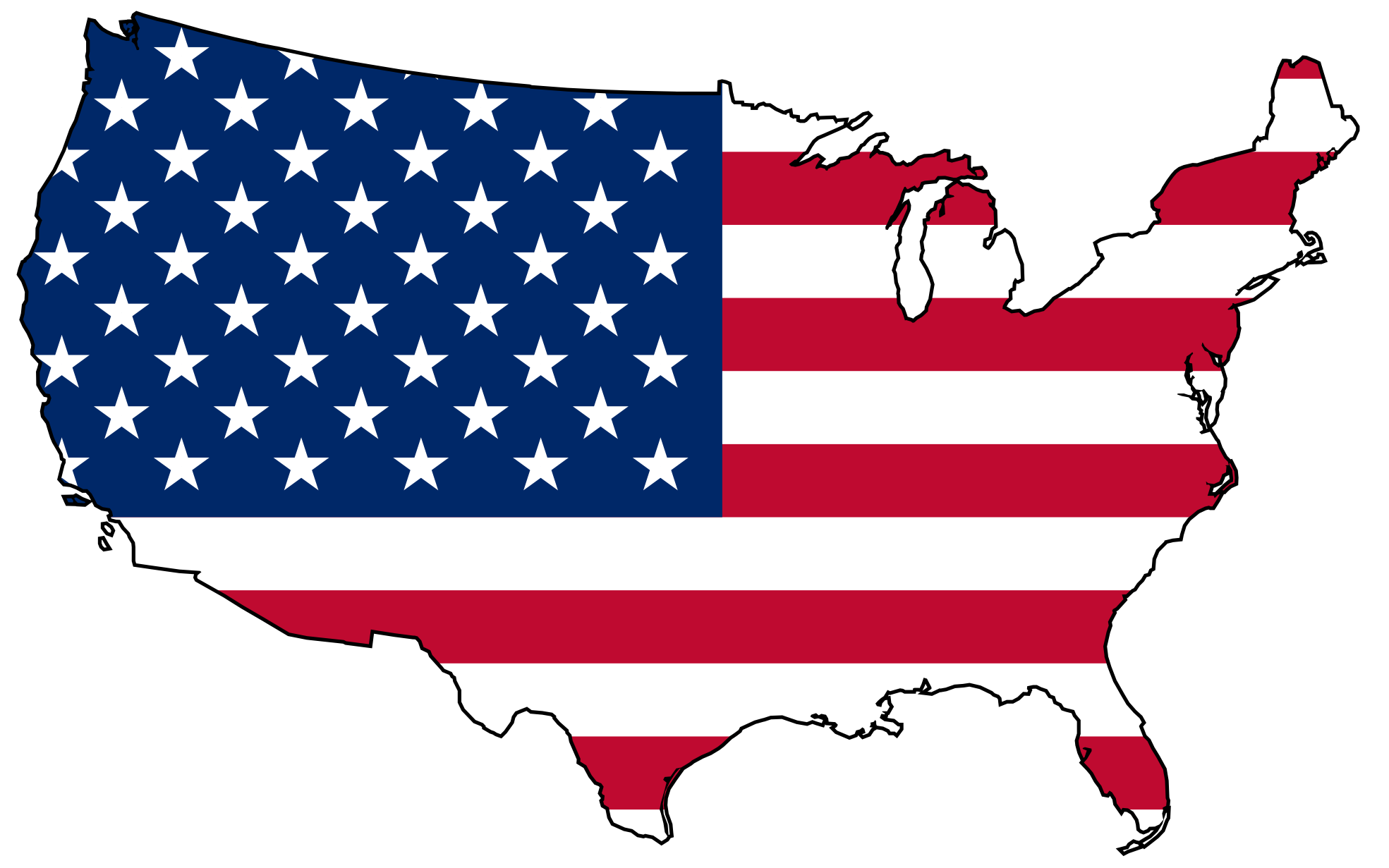 flags clipart american