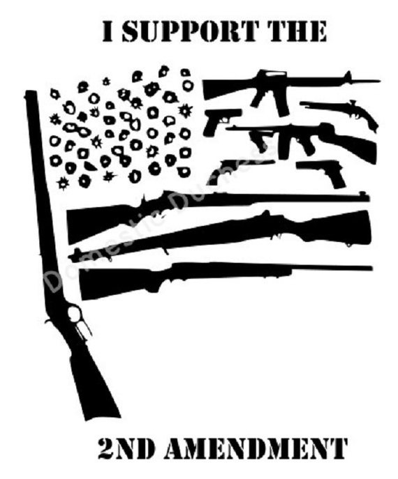 gun clipart amendment