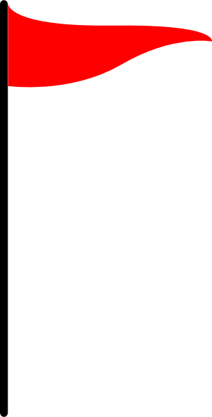 Flags clipart post. Red flag free download