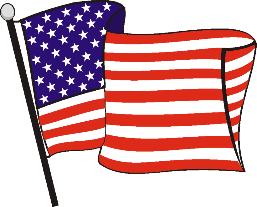 Free american flag download. Flags clipart printable