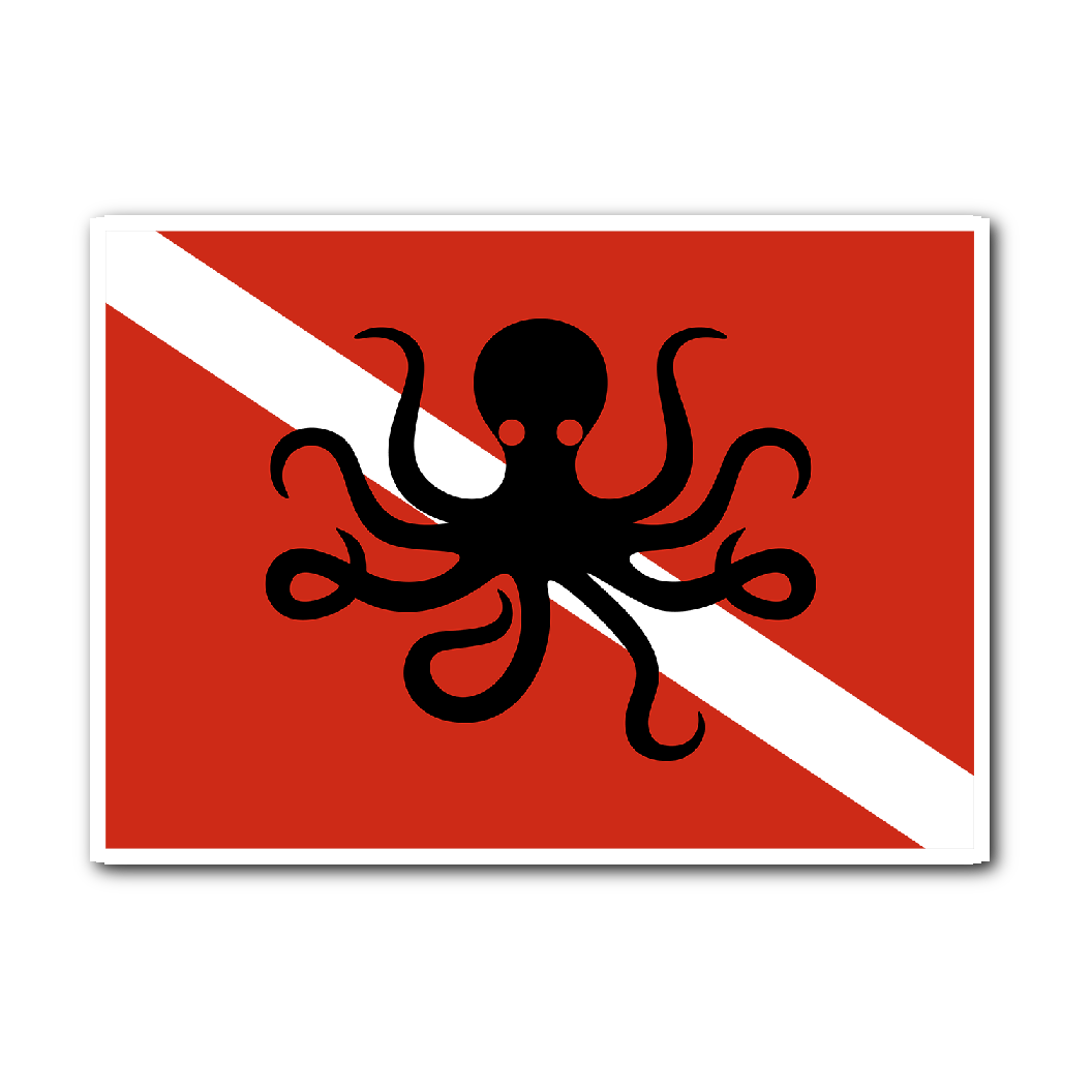 flags clipart scuba