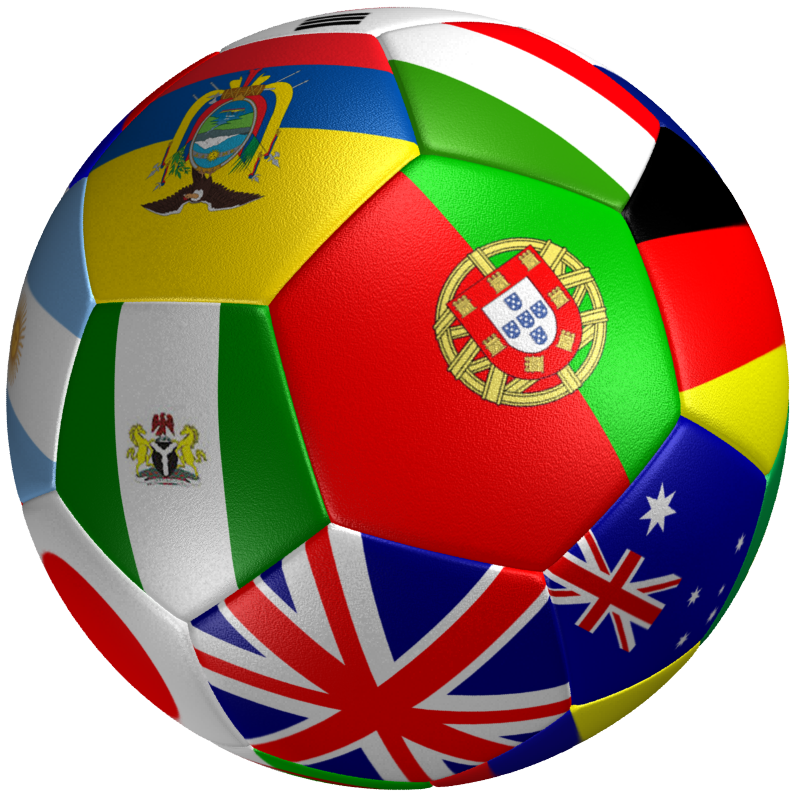 flags clipart soccer
