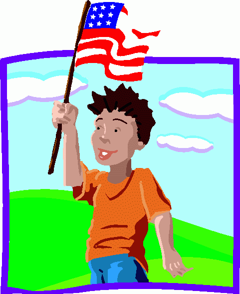 flags clipart wave