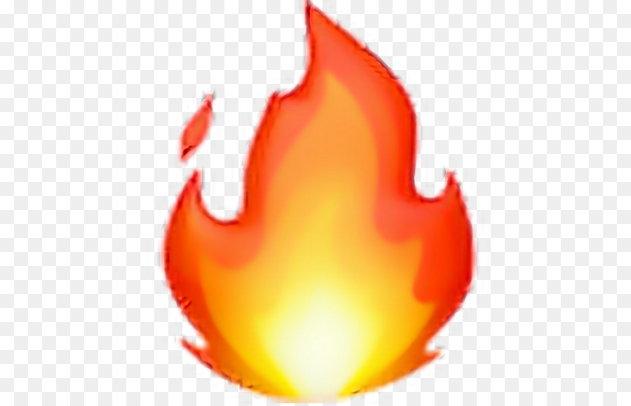 Apple emoji fire orange. Flame clipart color