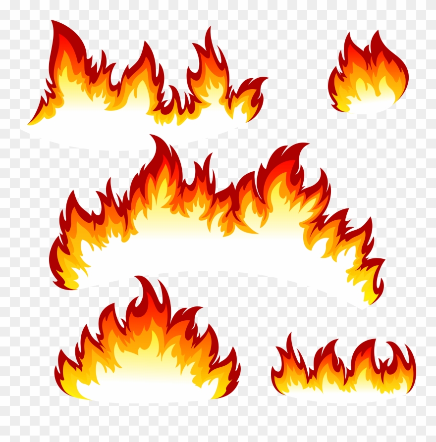 Drawing of png . Flames clipart cool fire