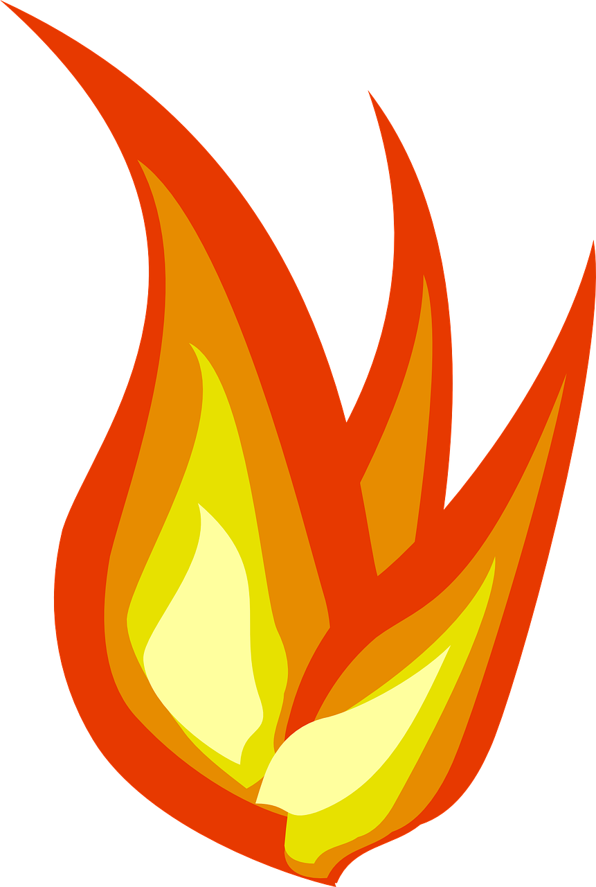 flame clipart fire