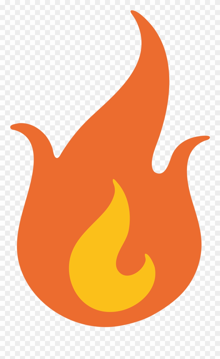 Emoji transparent fire png. Flame clipart fuego
