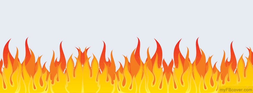 flame clipart line