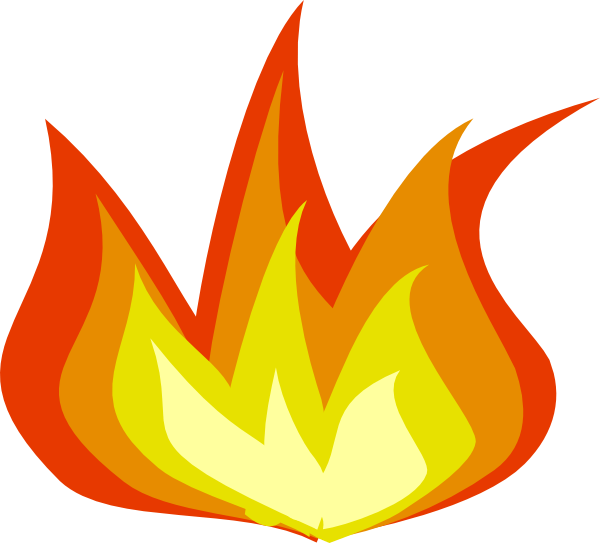 moving clipart fire