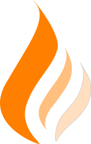 flame clipart orange flame