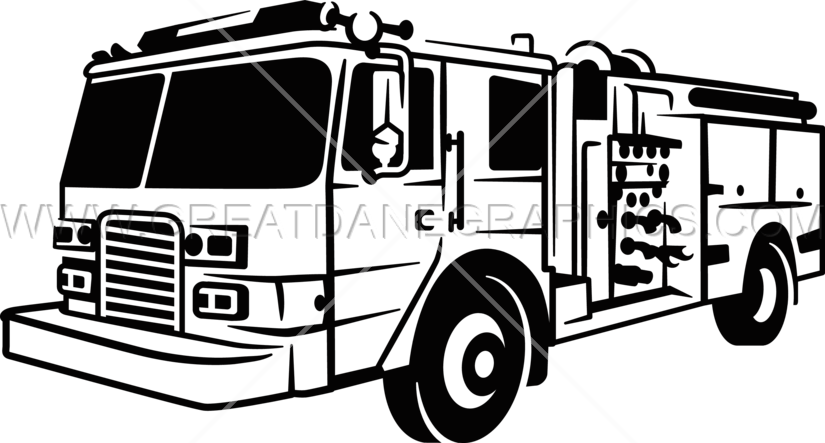 flame clipart truck
