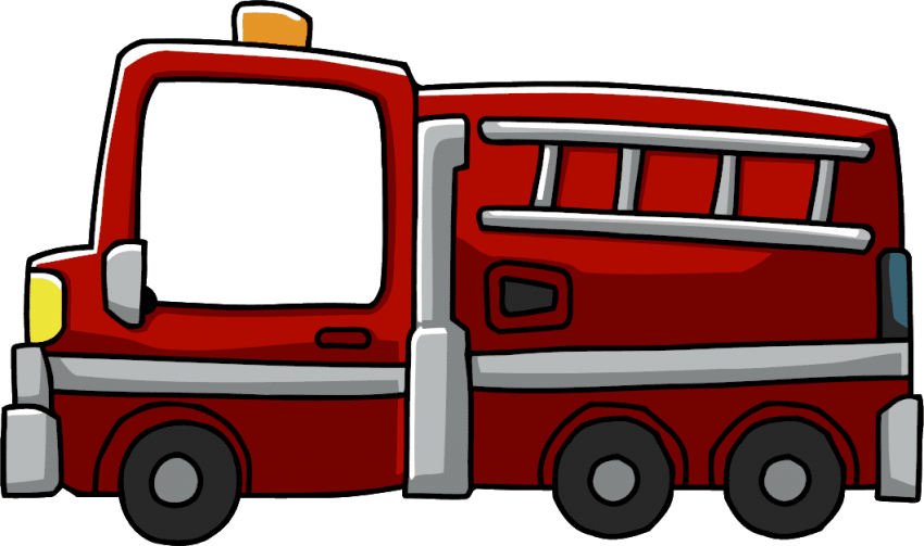 flame clipart truck