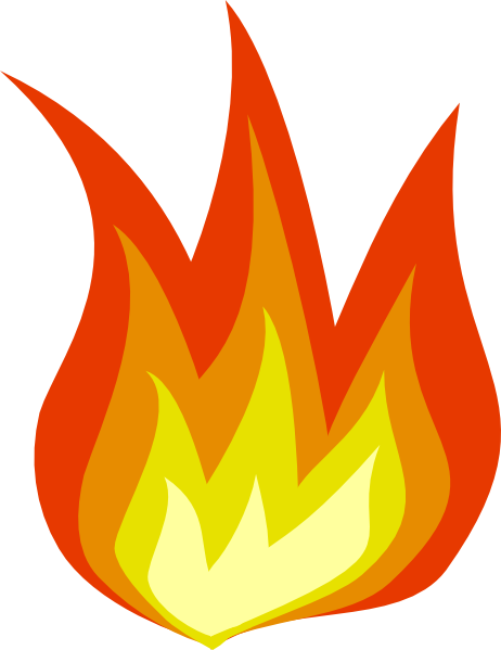 Flame vector png.  dot clip freeuse