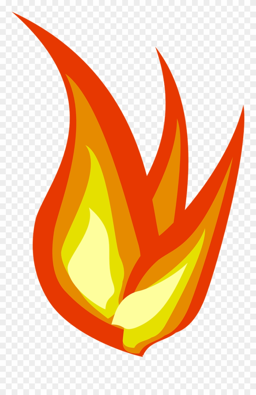 flames clipart cartoon