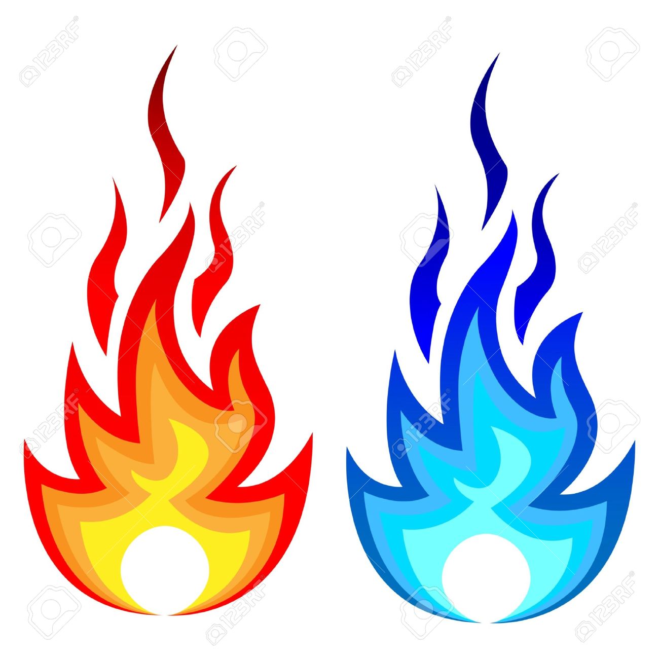 flames clipart gas flame
