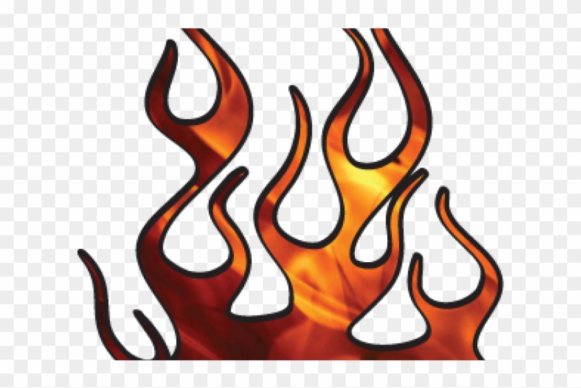 flames clipart single flame