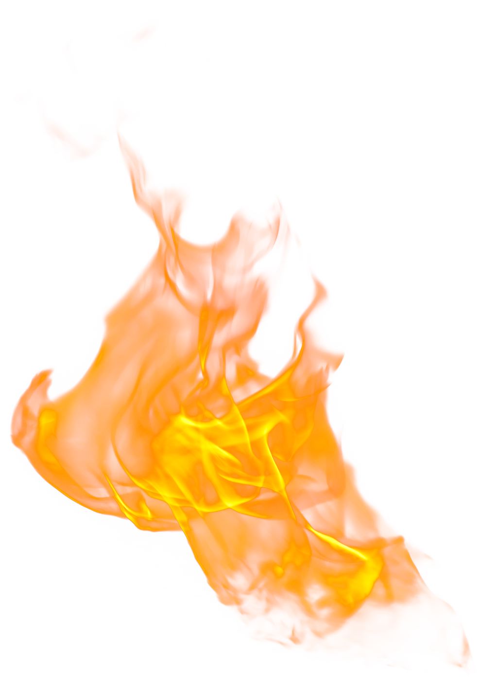 flames clipart single flame