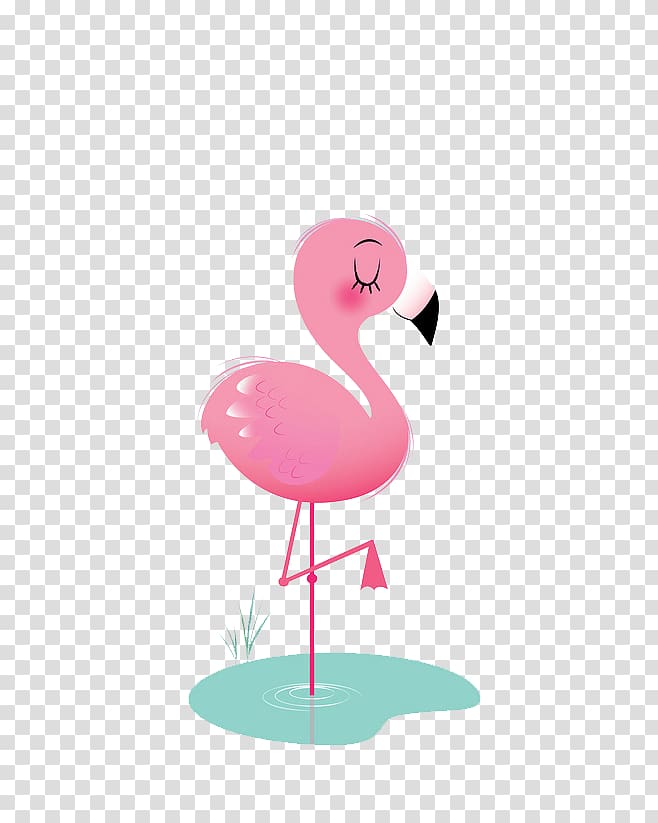 flamingo clipart animated