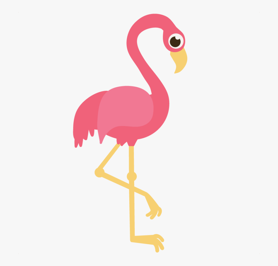 flamingo clipart cartoon
