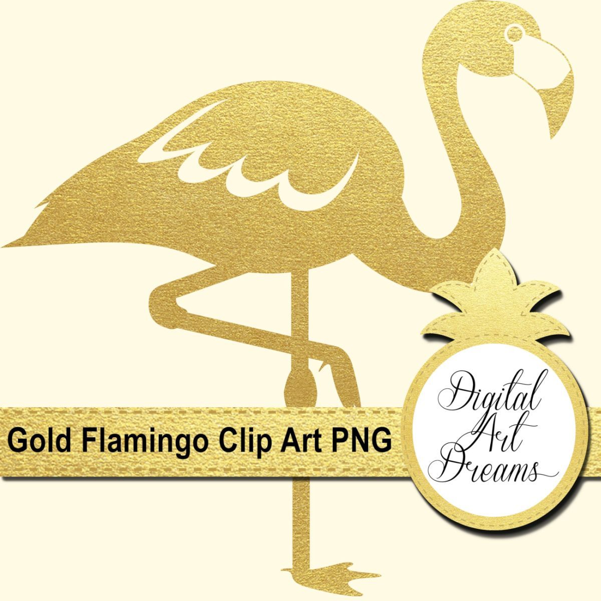 Svg cut pink pdf. Flamingo clipart gold